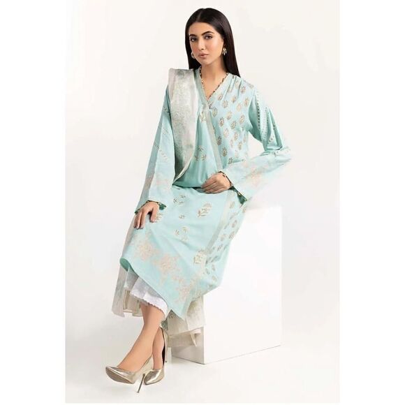 GUL AHMED IDEAS PRET 3 PIECE OUTFIT - Picture 1 of 7